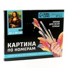 Картина по номерам на холсте с подрамником «Мона Лиза» Леонардо да Винчи, 40×50 см - Фото 4