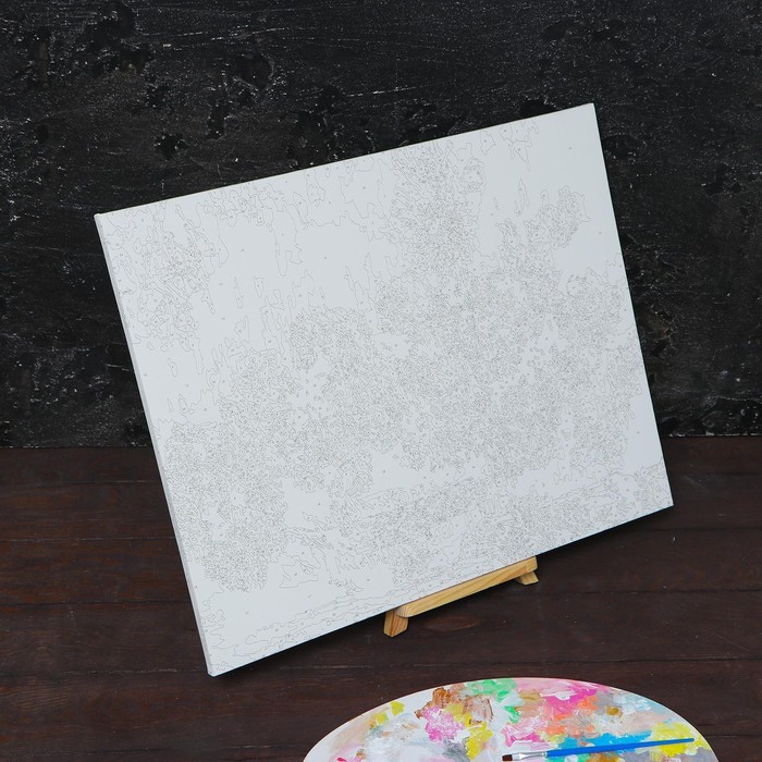 Картина по номерам на холсте с подрамником «Хризантемы» Клод Моне 40 × 50 см - фото 1885064132