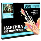 Картина по номерам на холсте с подрамником «Утро в сосновом лесу» И.И.Шишкин,К.А.Савицкий, 40 х 50 см - фото 33616506