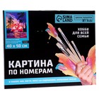 Картина по номерам на холсте с подрамником «Фламинго на закате», 40×50 см - Фото 4