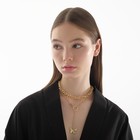 Кулон «Цепь» бабочка, цвет золото, L=42 см - Фото 2