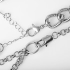 Кулон на цепочке «Бабочка», цвет серебро, 52 см - Фото 3