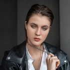 Колье «Цепь» фьюче, цвет серебро, L=52 см - фото 23045685