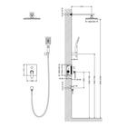 Душевая система Timo Torne SX-4319/03SM, встроенная, тропический душ, ручная лейка, хром - Фото 2