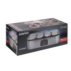 Йогуртница Centek CT-1443, 30 Вт, 0.2 л, 8 ёмкостей, стекло, таймер, дисплей, серо-чёрная 5294928 - фото 16389534