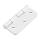 Петля накладная ТУНДРА ПН5-60, покрытие полимер, белая, 1 шт. - фото 24234149