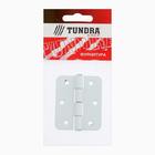 Петля накладная ТУНДРА ПН5-60, покрытие полимер, белая, 1 шт. - фото 24234150