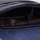 Планшет мужской, отдел на молнии, 3 наружных кармана, длинный ремень, цвет синий - Фото 4