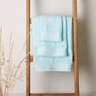 Полотенце махровое LoveLife Square 30х60 см, цвет небесный,100% хлопок, 360 гр/м2 - фото 21118597