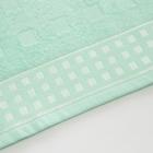 Полотенце махровое LoveLife Square 30х60 см, цвет нежная мята, 100% хлопок, 360 гр/м2 - фото 21118599