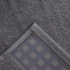 Полотенце махровое LoveLife Square, 50х90 см, цвет пепельно-серый - Фото 3