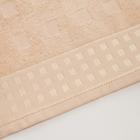 Полотенце махровое LoveLife Square, 50х90 см, цвет бежевый - фото 52550670