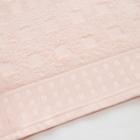 Полотенце махровое LoveLife Square, 50х90 см, цвет бледно-розовый - Фото 2