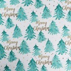 Бумага упаковочная крафтовая «Акварельный лес», 50 ? 70 см (комплект 10 шт) - фото 59874823