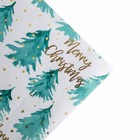 Бумага упаковочная крафтовая «Акварельный лес», 50 ? 70 см (комплект 10 шт) - фото 59762808