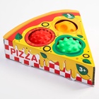 Развивающие тактильные мячики Крошка Я «Пицца», с пищалкой, в наборе 3 шт. - Фото 6