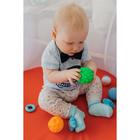 Развивающие тактильные мячики Крошка Я «Космос», с пищалкой, в наборе 5 шт. - Фото 7