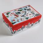 Набор подарочных коробок 10 в 1 «Новогодние истории», 12 × 7 × 4 - 32.5 × 20 × 12.5 см - фото 9566549