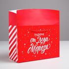 Пакет-коробка «Подарок», 28 × 20 × 13 см - фото 9566557