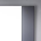 Зеркало , настенное, 67х52см, с декоративными вставками (цвет вставки черный) - Фото 2