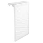 УЦЕНКА Экран на чугунный радиатор «Лидер», 290×610×150 мм, 3 секции, металлический, белый - Фото 1