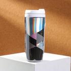 Термостакан с голографической вставкой Life style, 350 мл, сохраняет тепло 2 ч - Фото 3