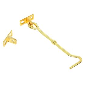 Крючок ветровой (мод.107-2) золото, индивидуальная упаковка 4748422