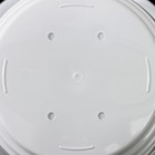 Горшок для цветов с поддоном «Виола», 5 л, пластиковый, белый - Фото 6