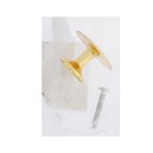 Ручка кнопка ТУНДРА РК002GP, цвет золото 4748557