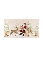 Полотенце Этель Christmas forest, 40×73 см, 100% хлопок, саржа 190 г/м² - Фото 3