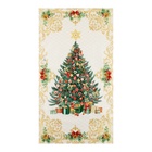 Полотенце кухонное новогоднее «Этель» Golden Christmas, 40×73 см, 100% хлопок, саржа 190 г/м² - Фото 3