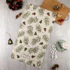 Полотенце кухонное новогоднее «Этель» Christmas tree 40×73 см, 100% хлопок, саржа 190 г/м² - Фото 2