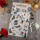Полотенце кухонное новогоднее «Этель» Snow day, 40×73 см, 100% хлопок, саржа 190 г/м² - Фото 2