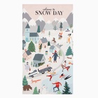 Полотенце кухонное новогоднее «Этель» Snow day, 40×73 см, 100% хлопок, саржа 190 г/м² - Фото 3