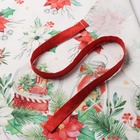 Фартук новогодний «Этель» Christmas red flowers 60×70 см, 100% хл, саржа 190 г/м² - Фото 13