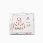 Фартук новогодний «Этель» Christmas red flowers 60×70 см, 100% хл, саржа 190 г/м² - Фото 16