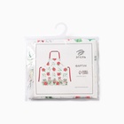 Фартук новогодний «Этель» Christmas red flowers 60×70 см, 100% хл, саржа 190 г/м² - Фото 17