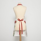 Фартук новогодний «Этель» Christmas red flowers 60×70 см, 100% хл, саржа 190 г/м² - Фото 8