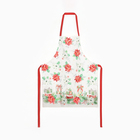 Фартук новогодний «Этель» Christmas red flowers 60×70 см, 100% хл, саржа 190 г/м² - Фото 10
