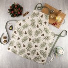 Фартук новогодний «Этель» Christmas tree, 60×70 см, 100% хлопок, саржа 190 г/м² - Фото 4