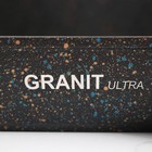 Противень Granit Ultra blue, 40×29,5×5 см, антипригарное покрытие, цвет чёрный - Фото 5
