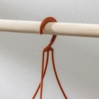 Кашпо для цветов подвесное «Джулия», 8 л, коричневое - Фото 3