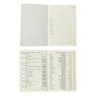 Ежедневник недатированный А5, 160 листов Glossy, обложка искусственная кожа, термотиснение, 2 ляссе, тонированный блок 70 г/м2, сине-зеленый - Фото 3