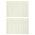 Ежедневник недатированный А5, 160 листов Glossy, обложка искусственная кожа, термотиснение, 2 ляссе, тонированный блок 70 г/м2, сине-зеленый - Фото 7