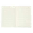 Ежедневник датированный 2021, B6, 176 листов Duo, обложка искусственная кожа, термотиснение, шелкография, 2 ляссе, блок 70 г/м2, чёрный/малиновый - Фото 9