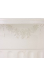 Горшок для цветов с поддоном «Лозанна», 17 л, d=41 см, пластиковый, белый - Фото 2