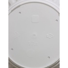 Горшок для цветов с поддоном «Лозанна», 17 л, d=41 см, пластиковый, белый - Фото 11