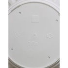 Горшок для цветов с поддоном «Лозанна», 17 л, d=41 см, пластиковый, белый - Фото 4