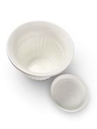 Горшок для цветов с поддоном «Лозанна», 17 л, d=41 см, пластиковый, белый - Фото 5