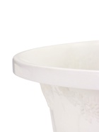 Горшок для цветов с поддоном «Лозанна», 25 л, пластиковый, белый - Фото 3